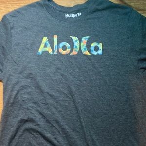 Aloha Hurley grey tee